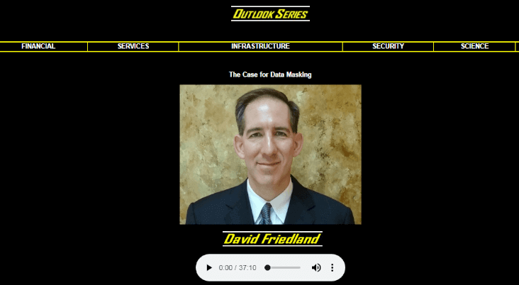 Outlook Series Data Masking Podcast Screenshot