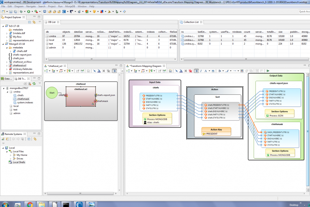 native mongodb masking flow