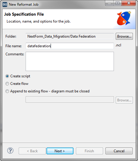 Data Federation in IRI Workbench - IRI