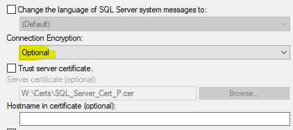 SQL Server SSL Connection - IRI
